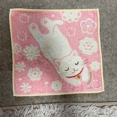 動物タオルハンカチ3枚の画像