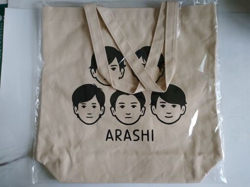 嵐ARASHI コラボグッズ トートバッグ