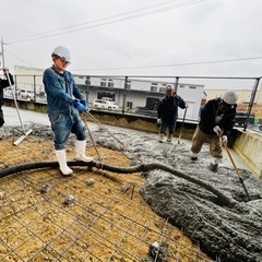 コンクリート圧送業　(建設現場技術職人)の画像