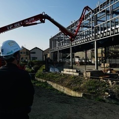 コンクリート圧送業　(建設現場技術職人)