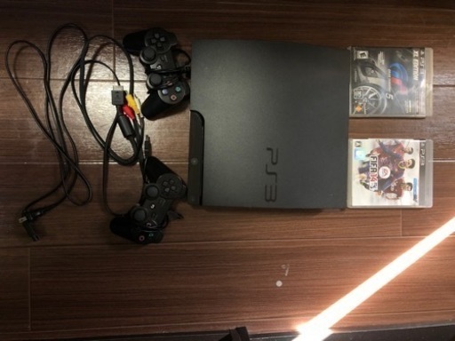 PS3, コントローラー 二個、ゲームニ個