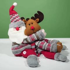 カーテンタッセル　バックル　新品・未使用　クリスマス　サンタ・トナカイセットの画像