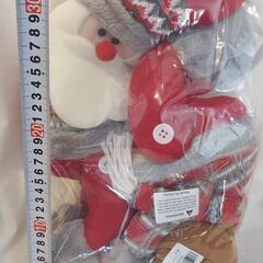 カーテンタッセル　バックル　新品・未使用　クリスマス　サンタ・トナカイセットの画像