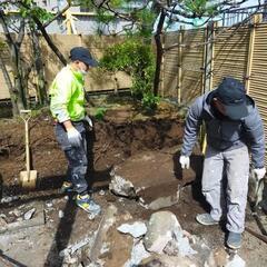 園芸用の土の画像