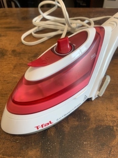 【お譲りします】T-faL スチームアイロン