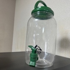 アウトドアや防災時に！1.5ℓタンク