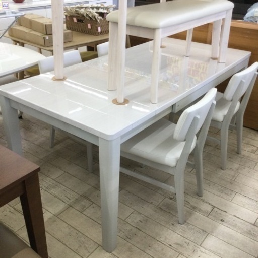 ☆IKEA/IKEA BJURSTA/イケア/拡張式ダイニング5点セット/№340☆