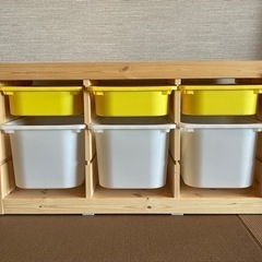 トロファスト IKEA ※引き出し付きに内容変えました の画像