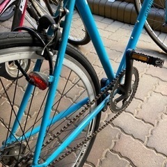 シティサイクル　青の画像