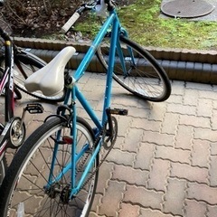 シティサイクル　青の画像