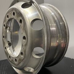 ALCOA FORGED アルコア アルミホイール 22.5×8.25 165 22.5インチ 2本 10H PCD335 リア用 大型トラック バス ダンプ　(VHR002)クレジットカード QRコード決済可能の画像