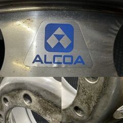 ALCOA FORGED アルコア アルミホイール 22.5×8.25 165 22.5インチ 2本 10H PCD335 リア用 大型トラック バス ダンプ　(VHR002)クレジットカード QRコード決済可能の画像