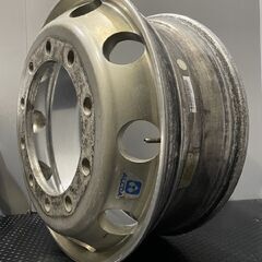 ALCOA FORGED アルコア アルミホイール 22.5×8.25 165 22.5インチ 2本 10H PCD335 リア用 大型トラック バス ダンプ　(VHQ001)クレジットカード QRコード決済可能の画像