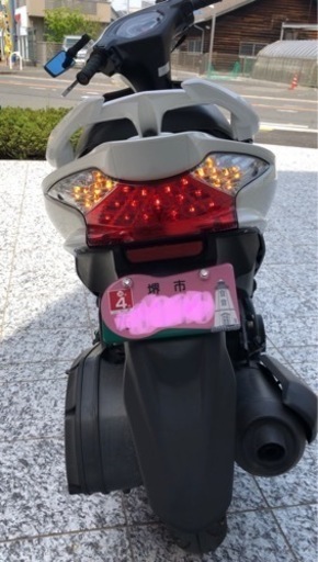 ◆SUZUKI アドレスV125S(L0)CF4MA リアスポイラー付き 自賠責保険満了切れ【不動車】