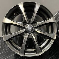 Weds Galeria ウェッズ ガレリア 社外ホイール 14インチ 4本 5.5J4HPCD100+45 フィット等　(VHV760)クレジットカード QRコード決済可能