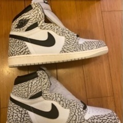 jordan1 White cementの画像