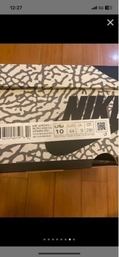 jordan1 White cement 28cm28.5cm