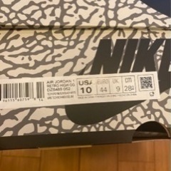 jordan1 White cementの画像