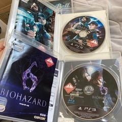 PS3ソフト 5本 バイオハザード5 6 テイルズオブエクシリア2 ゼスティリア トラスティベルの画像
