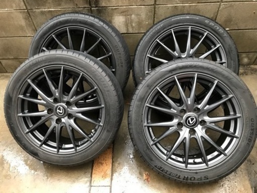 225/45R17 ウェッズホイール　バリ山　2022年製造 225/45R17 ウェッズホイール バリ山 2022年製造