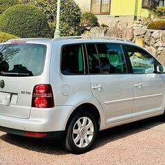 車検付 超低燃費 VW トゥーラン ディーゼル MT オシャレ左ハンドル TGI の画像