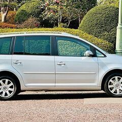 車検付 超低燃費 VW トゥーラン ディーゼル MT オシャレ左ハンドル TGI の画像
