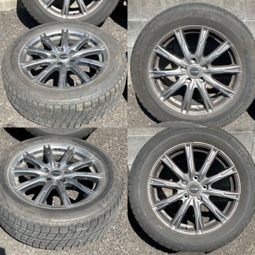 スタッドレスタイヤ　令和4年12月購入　215/60R 17 96Q