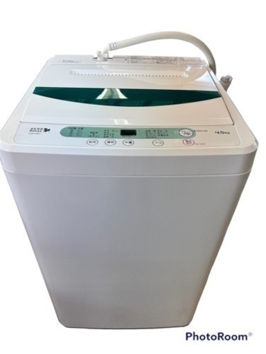 NO.253 《お値下げ中!!》【2018年製】YAMADA 全自動洗濯機 HERBS Relax 4.5kg YWM-T45A1