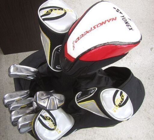 メンズゴルフセット12本 ONESIDER EM＆キャディバッグ付き YONEX 1W