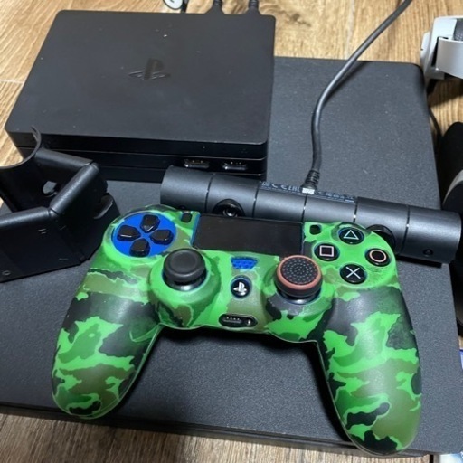 PS4一式+PSVR一式+ソフトおまけ 早い者勝ち