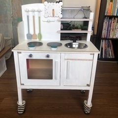 【IKEA】おままごとキッチン（リメイク品）