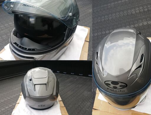 OGK KABUTO カブト　カムイ3　KAMUI3　美品　Mサイズ　57-58cm　ピンロックシート（オマケ）