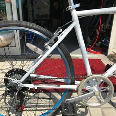 お買い得珍しい26インチのクロスバイクベルガモ (フジシュウ