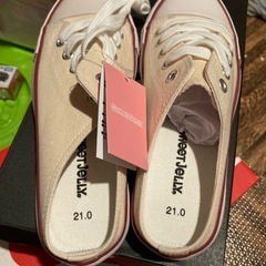 新品タグ付き　サンダル型　スニーカー　21cm キッズ　レディースの画像