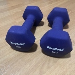 ダンベル5kg 2個