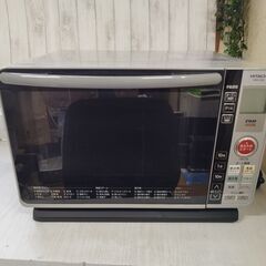 HITACHI 日立 縦開き オーブン電子レンジ フラットテーブ...