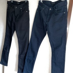 improves スキニーパンツ　紺色ズボン※ネイビー１本のみ※の画像