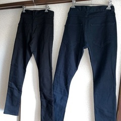 improves スキニーパンツ　紺色ズボン※ネイビー１本のみ※の画像