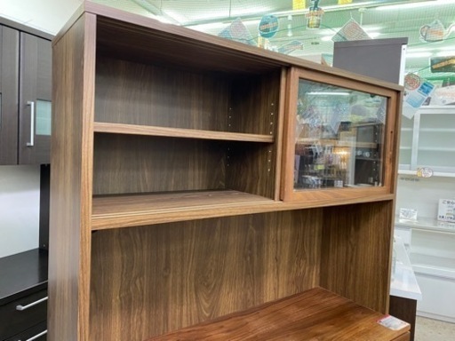 【愛品館 江戸川店 キッチンボード】MUJI（無印良品）2枚スライド扉 キッチンボード ID:151-007819-007