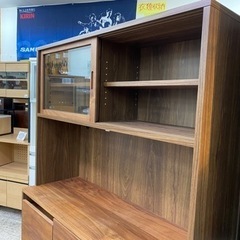 【愛品館 江戸川店 キッチンボード】MUJI（無印良品）2枚スライド扉 キッチンボード ID:151-007819-007の画像