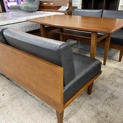 愛品館 江戸川店】unico（ウニコ）ベンチソファダイニングセット ID