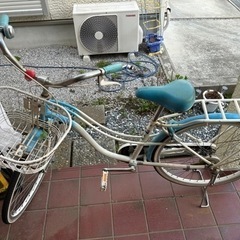 女児自転車24インチの画像