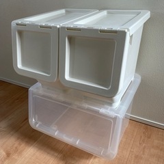 「取引中」カインズ　収納ケース３つセット