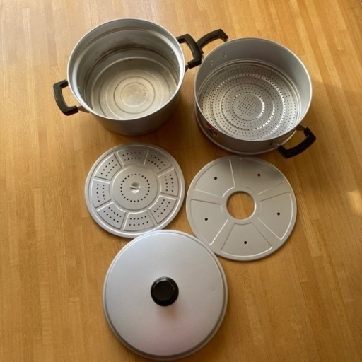 二段蒸し器