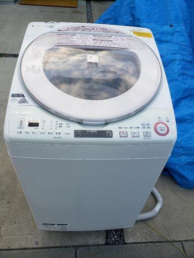 SHARP シャープ プラズマクラスター 洗濯機 電気洗濯乾燥機 8kg ES-TX850-P 8.0kg ES-TX850 2016年製\n\n