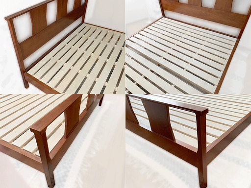 美品】ACME FURNITURE/アクメファニチャー ベッドフレーム＆NELL/ネル マットレス クイーンサイズベッドセット 40,
