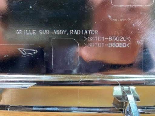 ハイゼットトラックs500pフロントメッキグリル