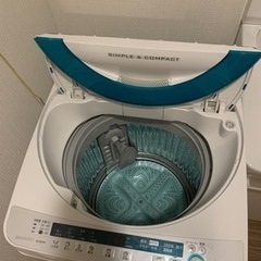 【無料】シャープ洗濯機【ESGE70P（ 2014年09月発売）】の画像