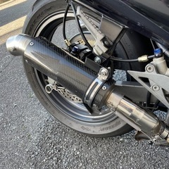 ZZR250　鍵付き　実働車両　EX250H　中期　DANMOTOマフラーいい音します。引き取り限定の画像