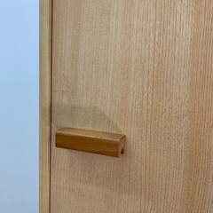 ３段扉付き収納　50cm ランドリーラックの画像